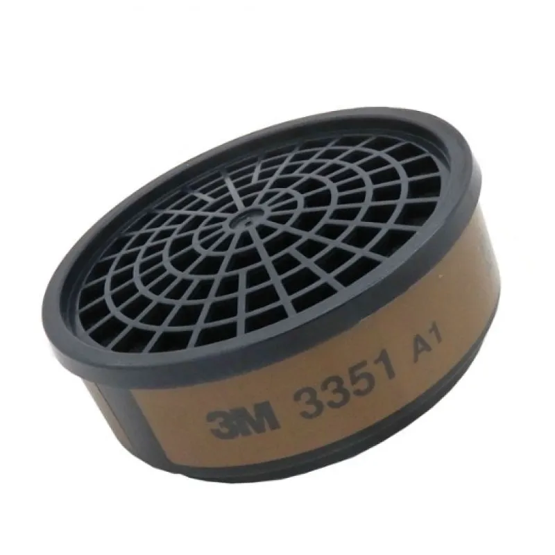 3M 3351 Half Mask Respirator Gas and Vapor Cartridge