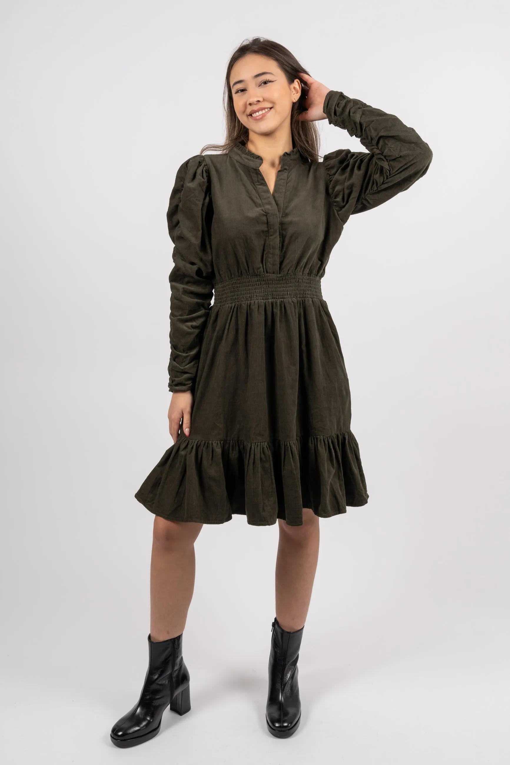 Billie Dress - Dark Forest