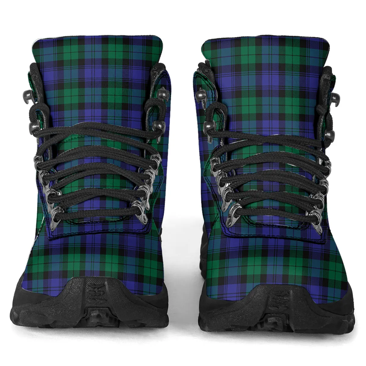 Black Watch Modern Tartan Alpine Boots