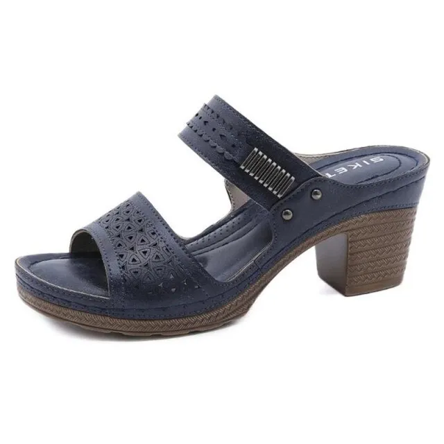 Camila Women's Non-slip Chunky Heel Fashion Sandal