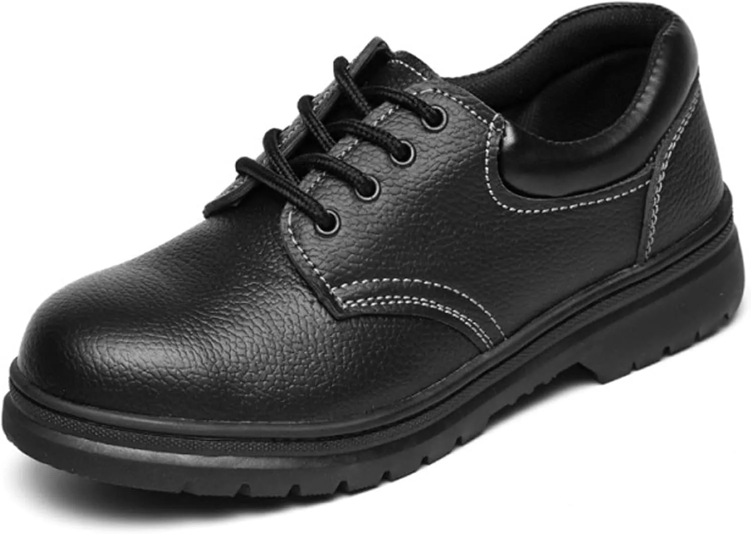 fayengan Safety Trainers Men Womens Safety Shoes Lightweight Steel Toe Cap Trainers Breathable Work Shoes (Color : Black, Size : 4.5 US)