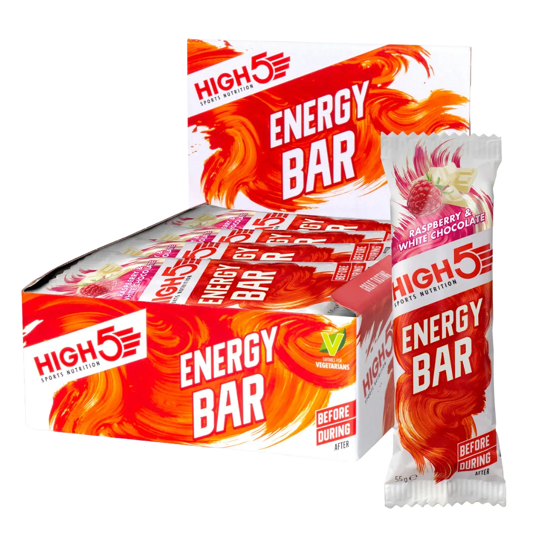 High5 - Energy Bar - Raspberry & White Chocolate