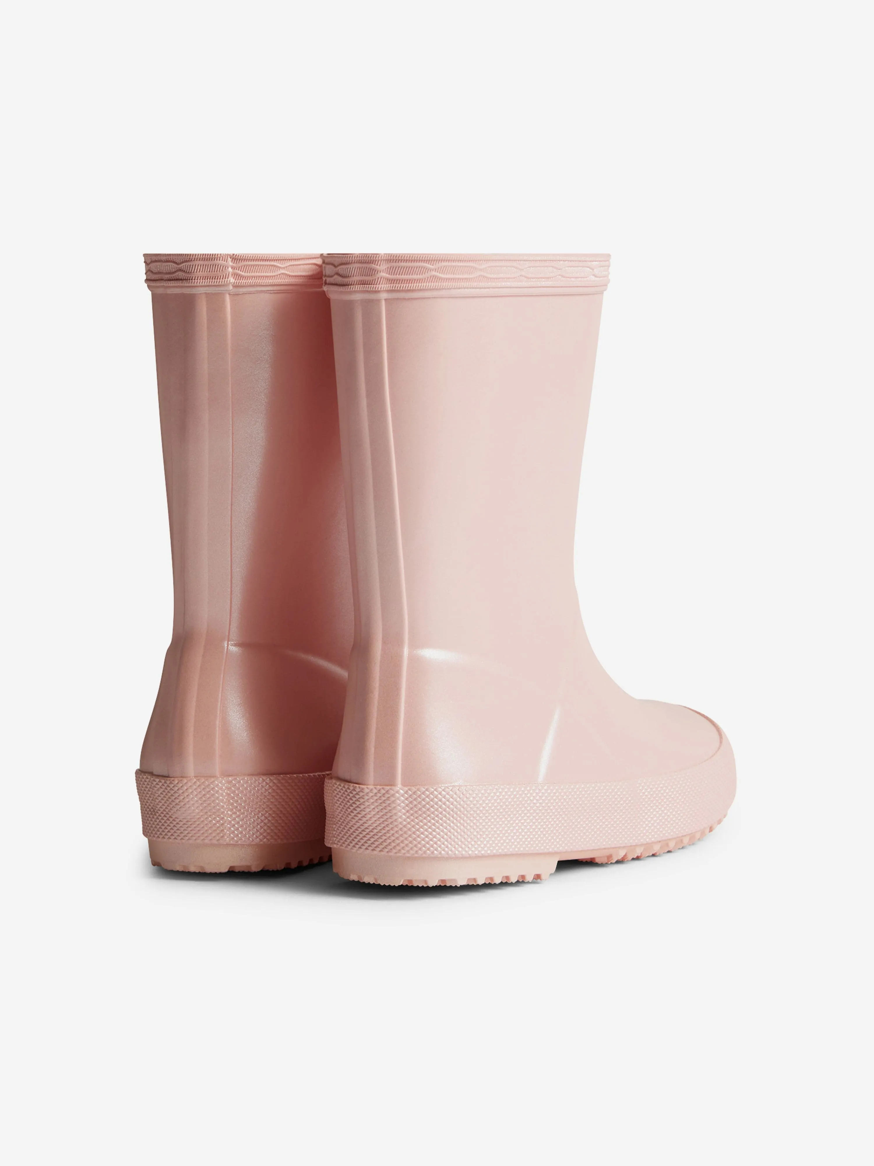 Hunter Girls First Nebula Wellington Boots in Pink