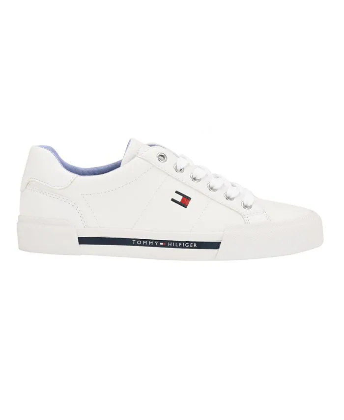 Lestiel Tommy Hilfiger Women's Casual Slip-on Sneakers, White