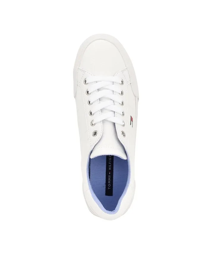 Lestiel Tommy Hilfiger Women's Casual Slip-on Sneakers, White