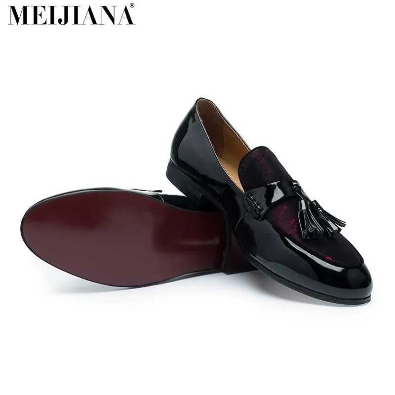 Luxury Hi-Shine Leather Moccasins