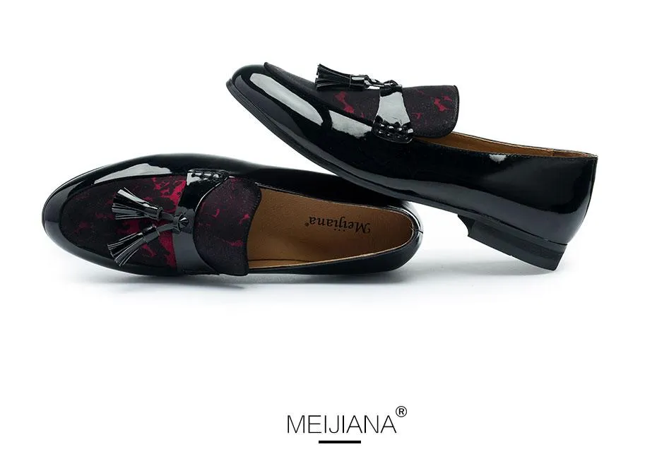 Luxury Hi-Shine Leather Moccasins