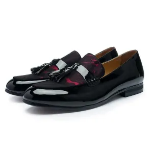 Luxury Hi-Shine Leather Moccasins