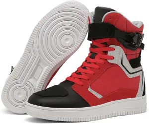 Men's and Women's Motorcycle Combat Boots, Racing Hiking, Outdoor Work Ankle Shoes, Men's Leather Boots With Protective Riding Boots