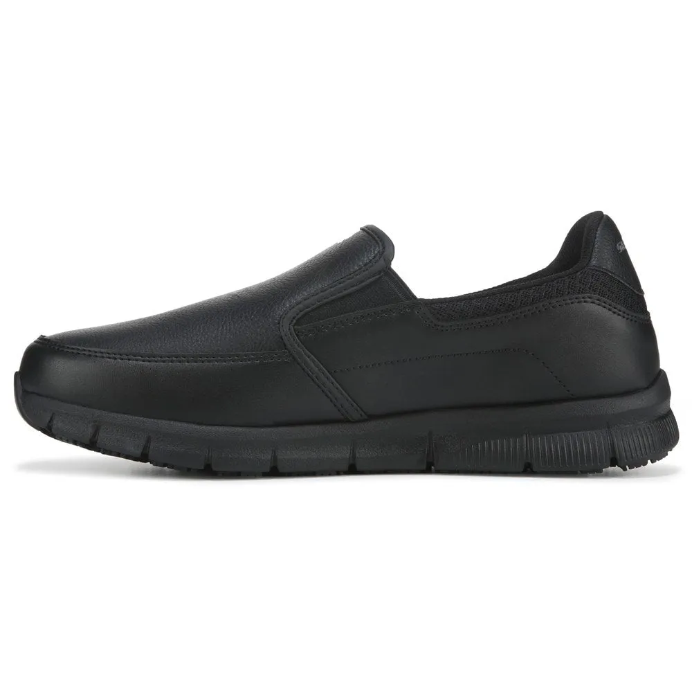 Men's Groton Skechers Work Non-Slip Work Shoes, Black
