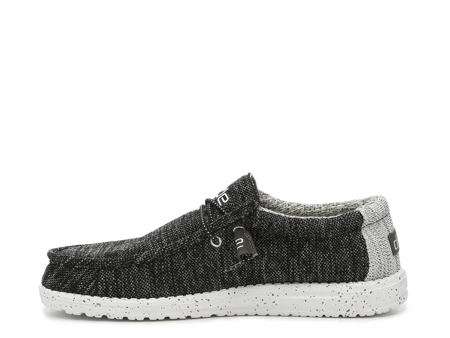 Men's Hey Dude Wally slip-ons, black