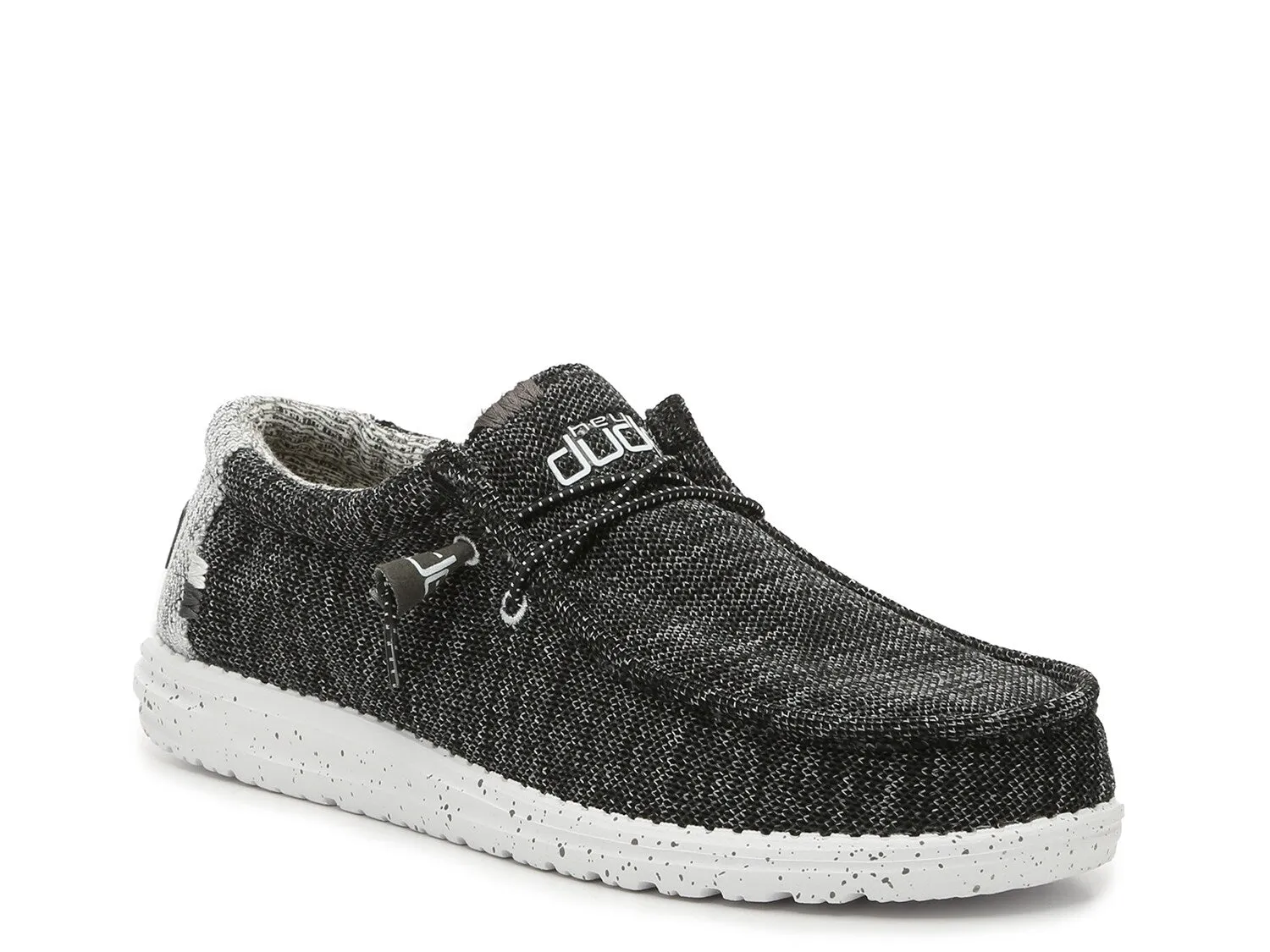Men's Hey Dude Wally slip-ons, black