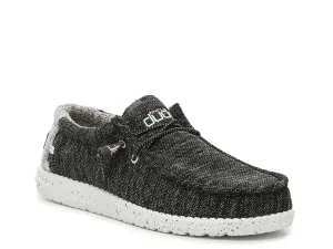 Men's Hey Dude Wally slip-ons, black